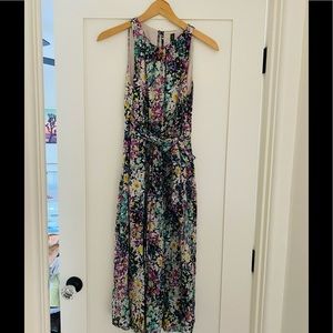 Anthropologie Floral Jumpsuit XS